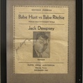 317-2150 TNM Museum - Jack Dempsey Autograph - 1940 Hunt